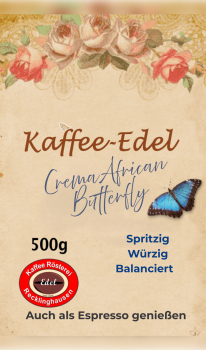 Kaffee-Edel "Crema African Butterfly"